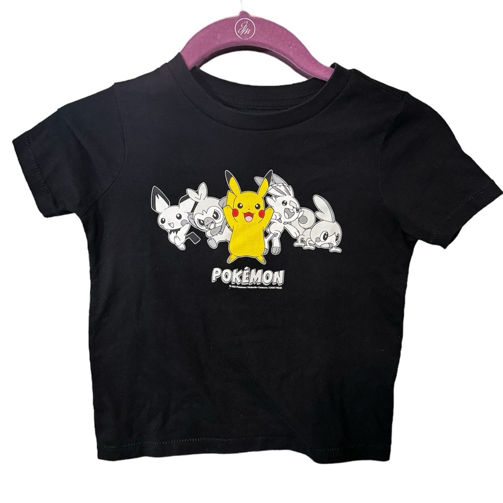 Pokemon black shirt kids boys girls size xs (4-5) gap kids